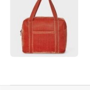 Red Quilted Women's Bag